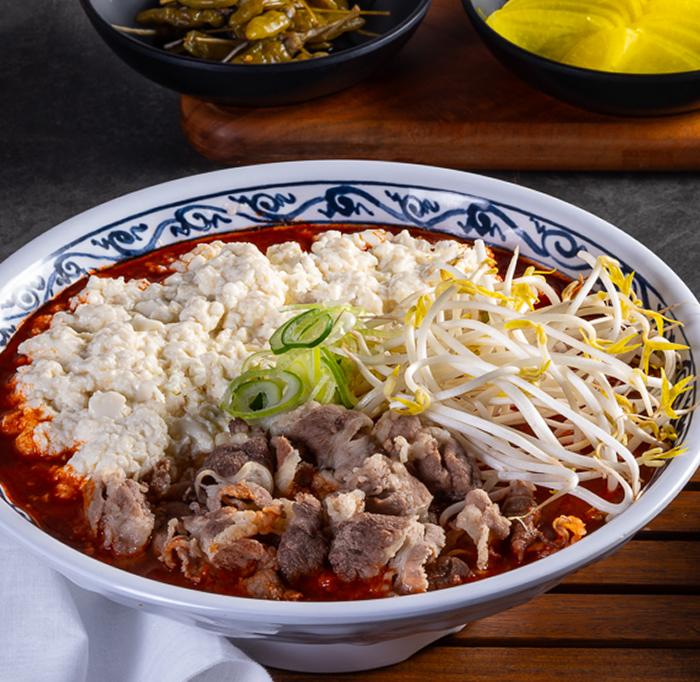 삼동소바 메인메뉴 순두부 짬뽕밥